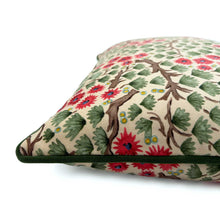 Load image into Gallery viewer, Linwood Miyagi Pink Green Cushion