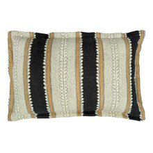 Load image into Gallery viewer, Linwood Dimity Charcoal Cushion