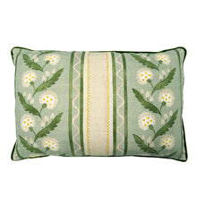 Load image into Gallery viewer, Linwood Polly Stripe Moss Cushion