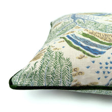 Load image into Gallery viewer, Linwood Gwendolyn Emerald Cushion