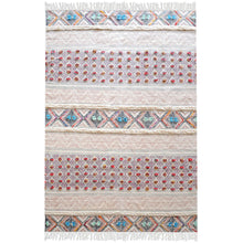 Load image into Gallery viewer, Boho Hand Woven Cotton Rug