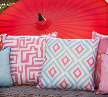 Load image into Gallery viewer, Andrew Martin Reef Tropic Pink Cushion