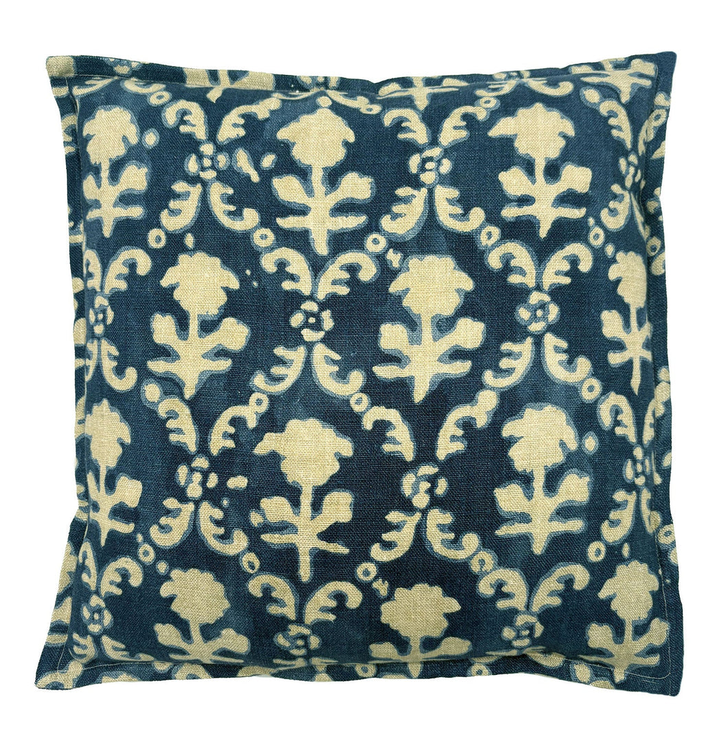 Linwood Hinako Indigo Cushion