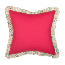 Load image into Gallery viewer, Kit Kemp Wriggle Room Cushion Green/Pink for GP&amp;JBaker
