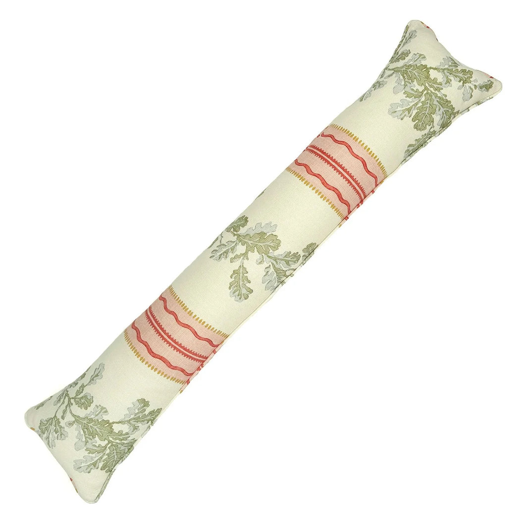 Hester pink/green Draught Excluder