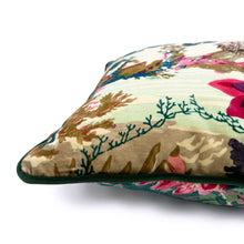 Load image into Gallery viewer, Linwood Jungle Rumble Velvet Cushion
