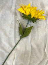 Load image into Gallery viewer, Giant yellow faux Sunflower

