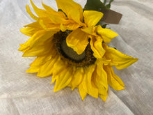 Load image into Gallery viewer, Giant yellow faux Sunflower
