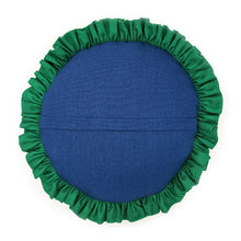 Load image into Gallery viewer, Round Single Ruffle Cobalt
