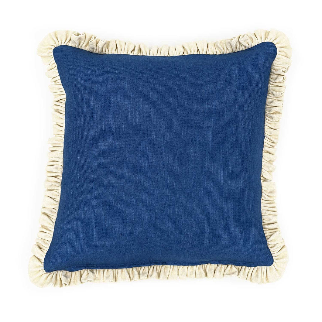 Square Ruffle Cobalt