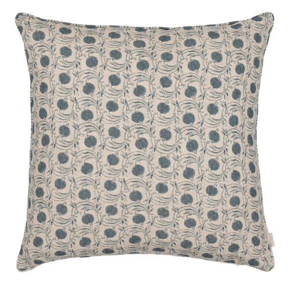 GP & J Baker Seed Pod Cushion Blue