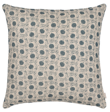 Load image into Gallery viewer, GP &amp; J Baker Seed Pod Cushion. Blue
