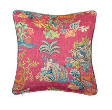 Load image into Gallery viewer, Knights Tale Texture Cushion Fuchsia
