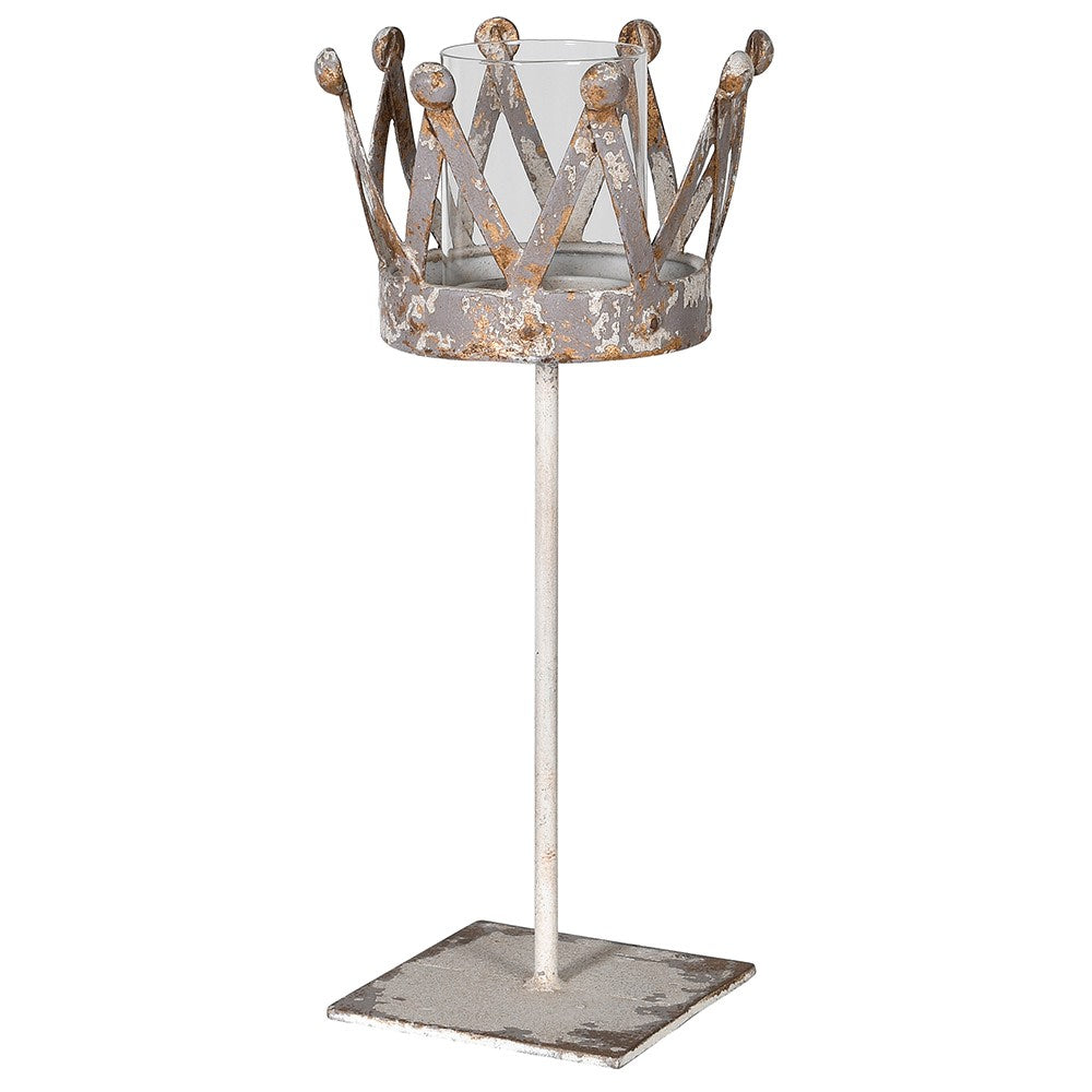 Crown Candle Holder on Stand