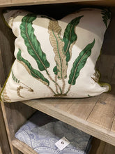 Load image into Gallery viewer, Woodstock Gold Leaves Cushion
