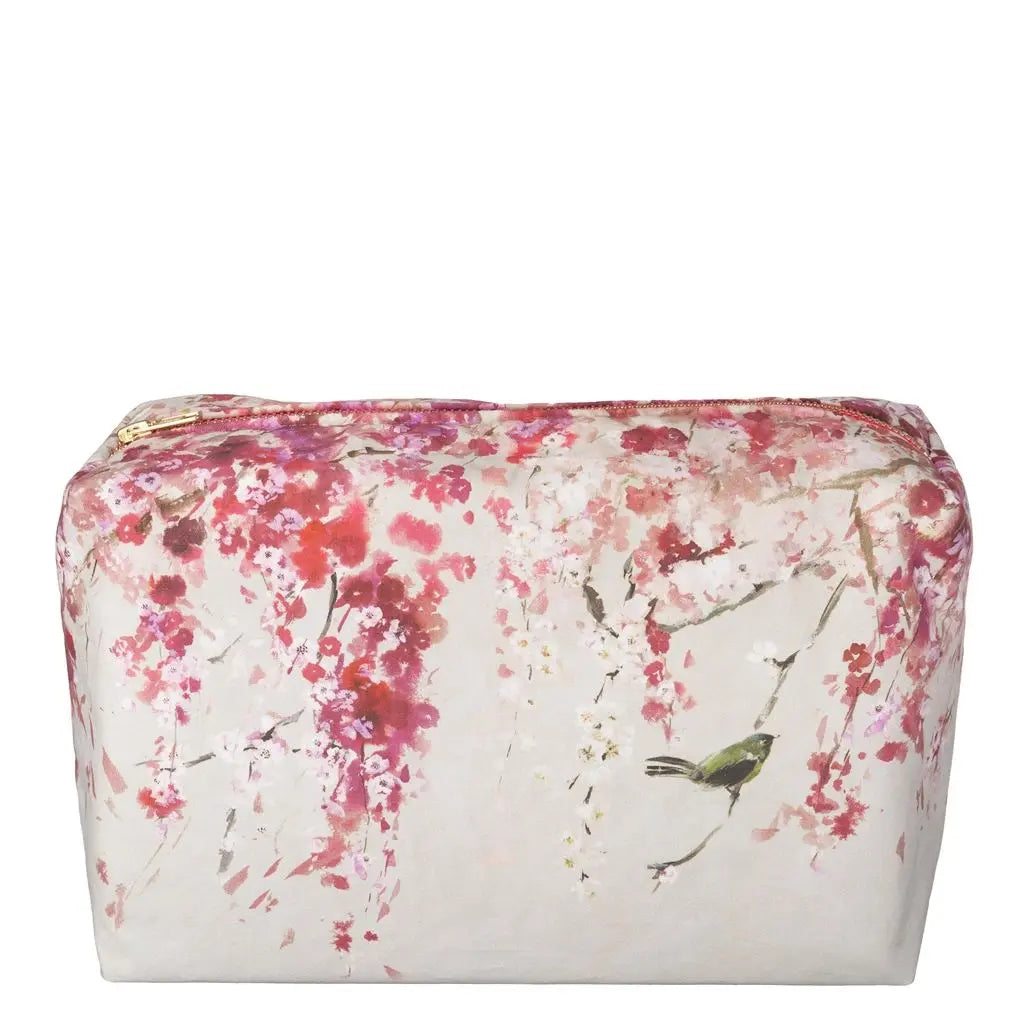 SHINSHA BLOSSOM MEDIUM WASHBAG